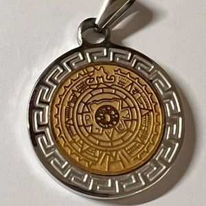 2 tone pendent from Mexico.